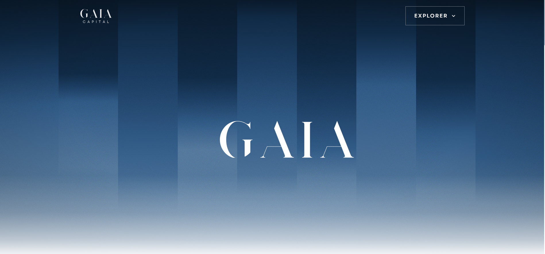 Gaia Capital website